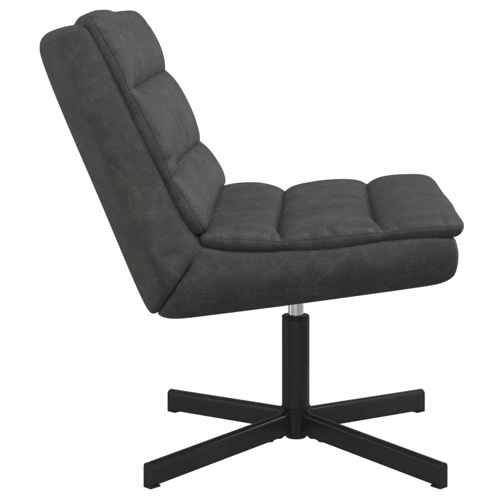 Sedia girevole Nero 63 x 75 x 76 cm PU Antico 42007348