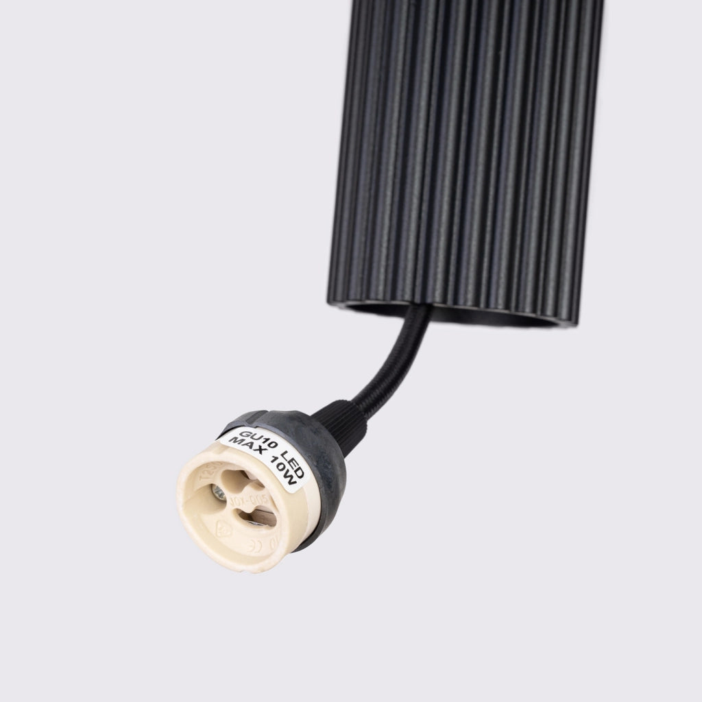 Lampada a sospensione KARBON 3P nero