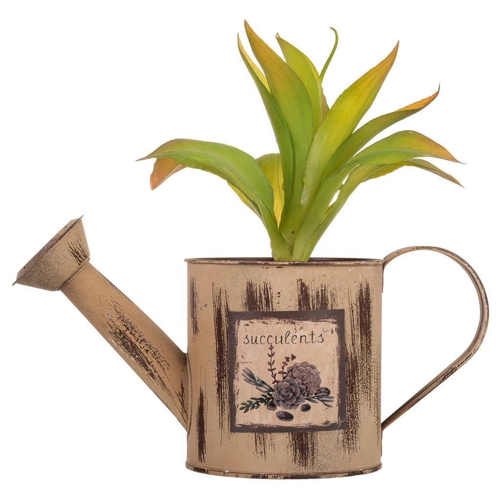 Vaso con pianta artificiale 26,5x11,5x24h