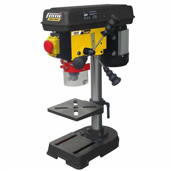 FEMI Jobline DP12-921 Trapano a colonna 500 W 5 velocita' 13 mm 580 mm altezza totale colore Nero