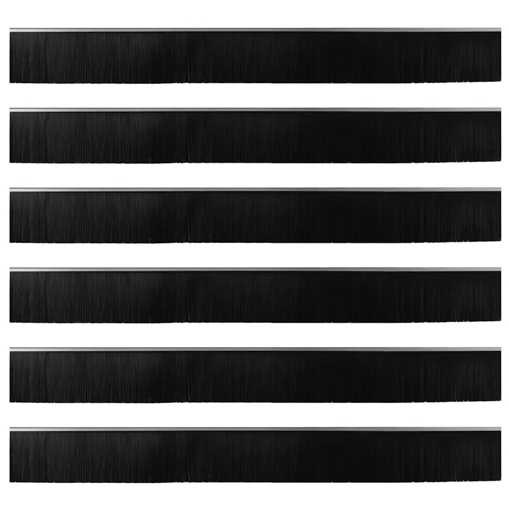 Spazzole per porte a vite 6 pz Argento 100 cm CFW1947548