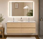 Mobile bagno componibile IBIZA QUATTRO con lavabo e colonna, senza specchio – Estepa