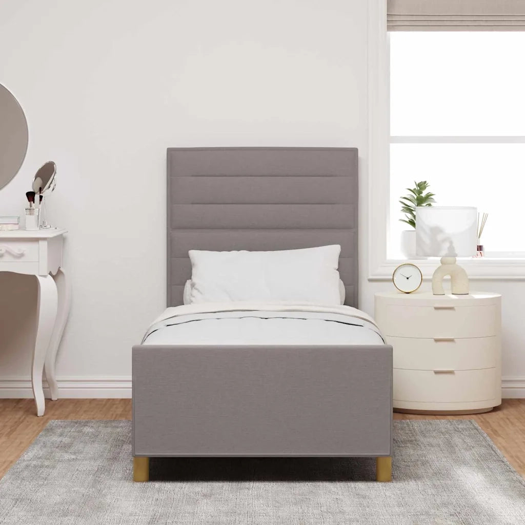 Struttura del letto con testiera Talpa 80 x 200 cm Tessuto