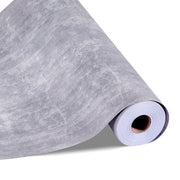 Carta da Parati Autoadesiva in PVC 40 cm x 15 m, Pellicola Adesiva Grigio Scuro Impermeabile e Resistente per Fai da Te Pareti Mobili