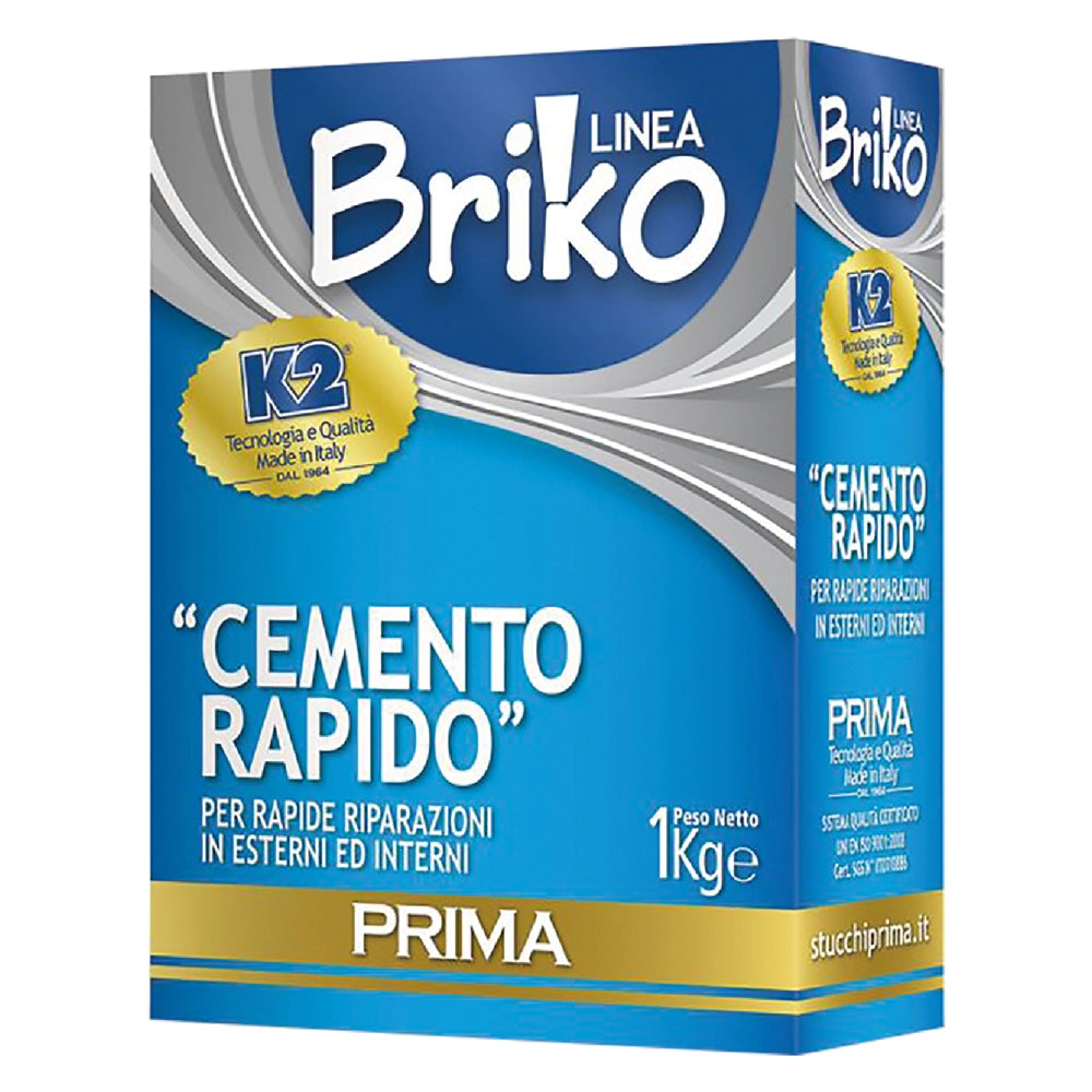 12pz cemento rapido in polvere 'briko k2' kg. 1 - scatola cod:ferx.9041640nlm
