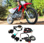 Impianto di Avviamento Giorno - Set di Cavi di Collegamento - Cassa di Collegamento - CDI - Solenoide - Cavo Motore - Adatto per PIT PRO Trail