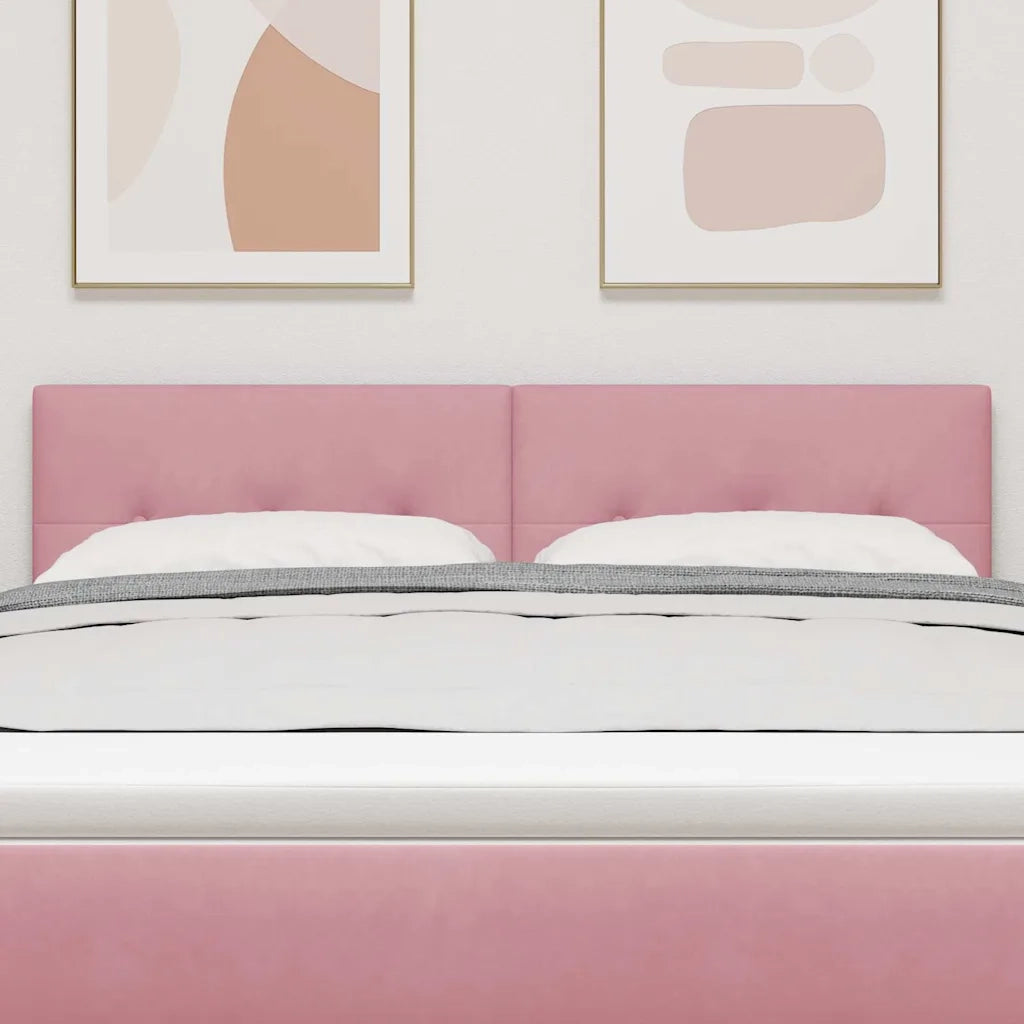 Testiera | Testata Rosa 144 cm Velluto