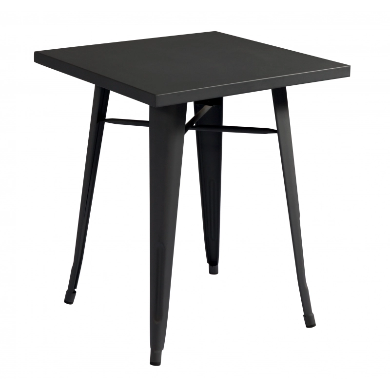 Set Di 2 Tavoli Lamiera 60X60 Piombo Moia