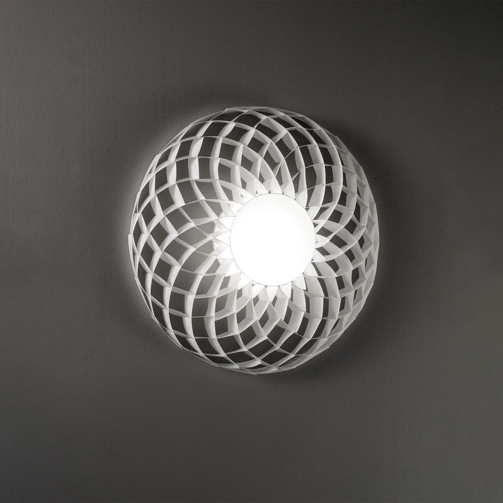 Applique Moderna Dalia Polilux ® Bianco 7 Luci Gx53