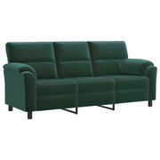 Divano Verde Scuro 214 x 85 x 93 cm Velluto 42040851