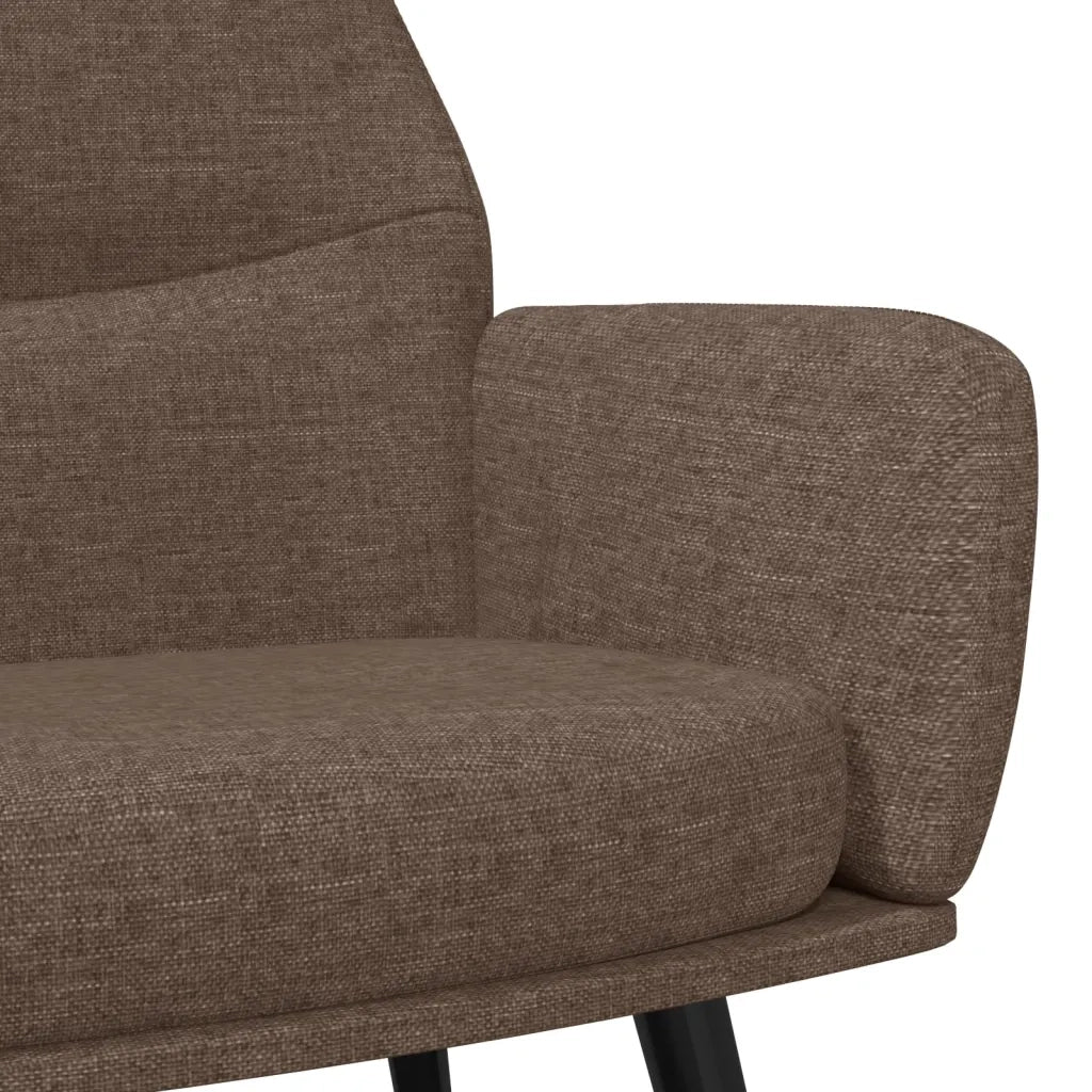 Sedia Relax Tortora in Tessuto 341080