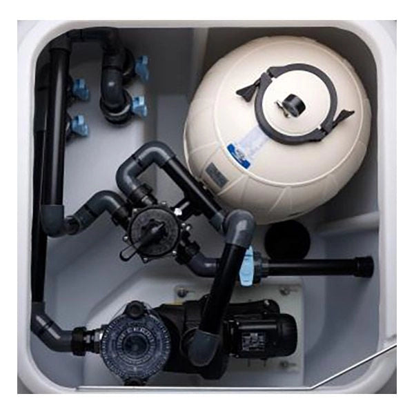 Locale Tecnico Easy 2 Side Con Filtro Aquarius Da 22 M³/h Portata (m³/h): 22 m³/h