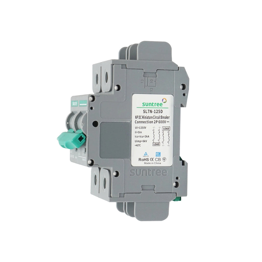 Fusibile automatico per pannelli solari 2P, 100A 600VAC Suntree