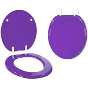 Fomax asiento para inodoro en mdf  essential  violine