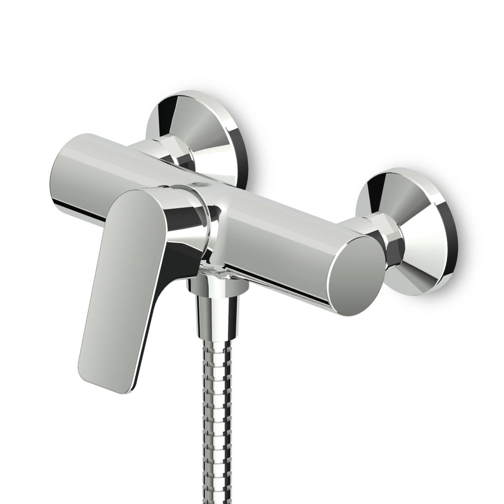 MISC. MONOCOMANDO ESTERNO DOCCIA SERIE WIND- Cromo zucchetti