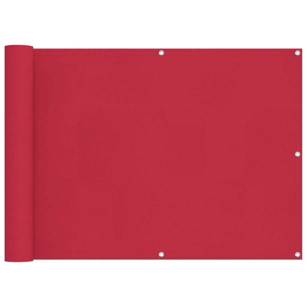Schermo da balcone-Pannello per balcone Borgogna 75 x 800 cm
