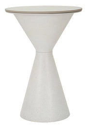 TAVOLINETTO WHITE DOUBLE CM Ø 44,5x63