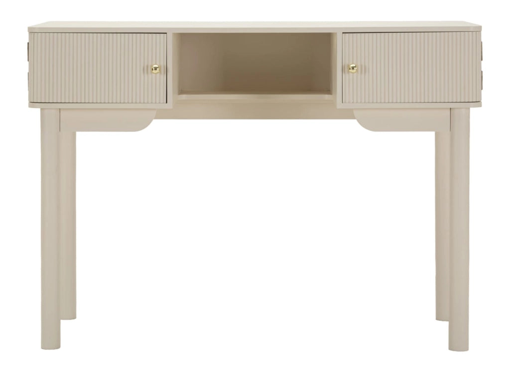 Toeletta Shy 110x40x80 cm in Pino e MDF e Ferro