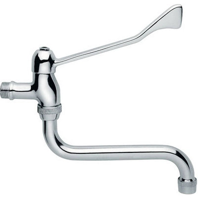 RUBINETTO A SNODO CON LEVA CLINICA- 1/2- IDRAL- pezzi 1