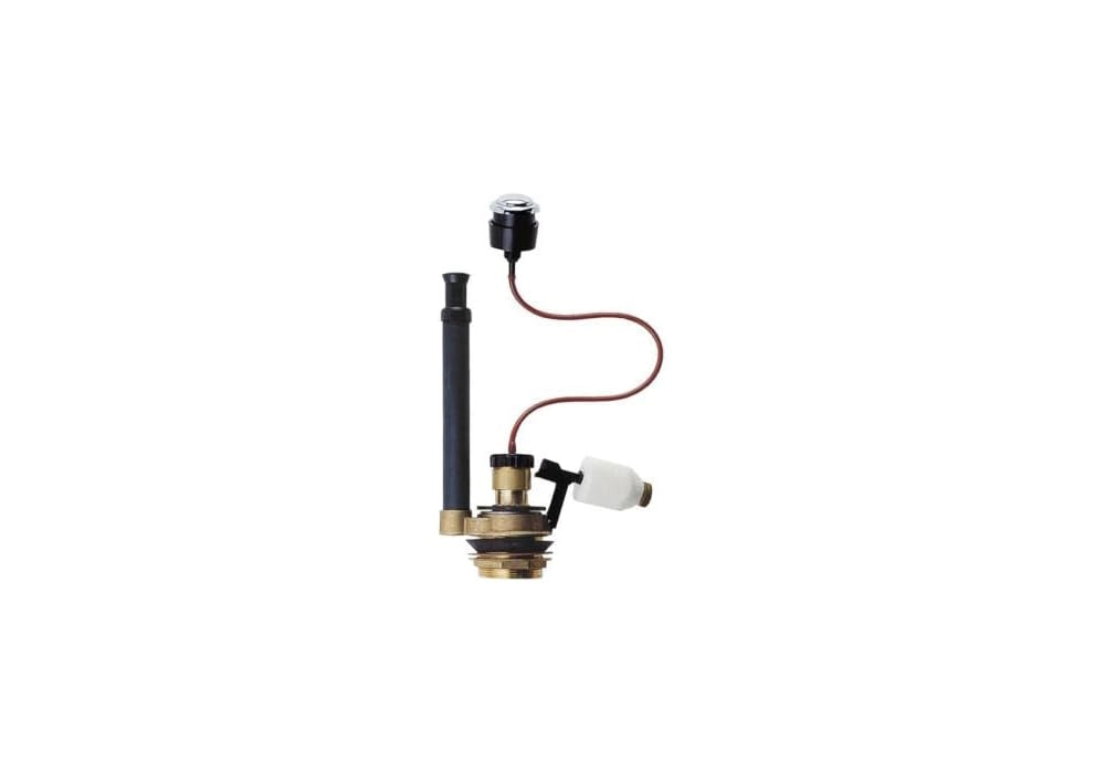 Batteria di Scarico in Ottone con Pulsante e Kit per Monoblocco 1000.212