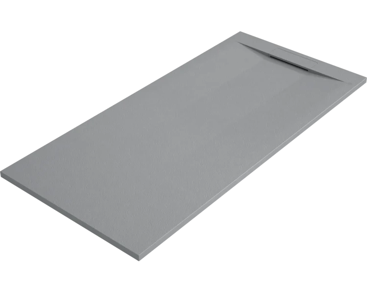 Piatto doccia OPALO 90x150 cm Cemento griglia Cemento