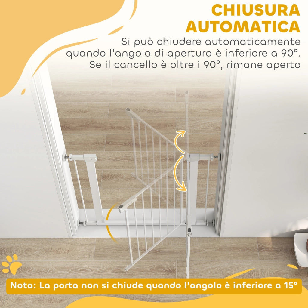 Cancello per Cani Sicurezza ¨C zephmum ¨C Regolabile 76-97cm