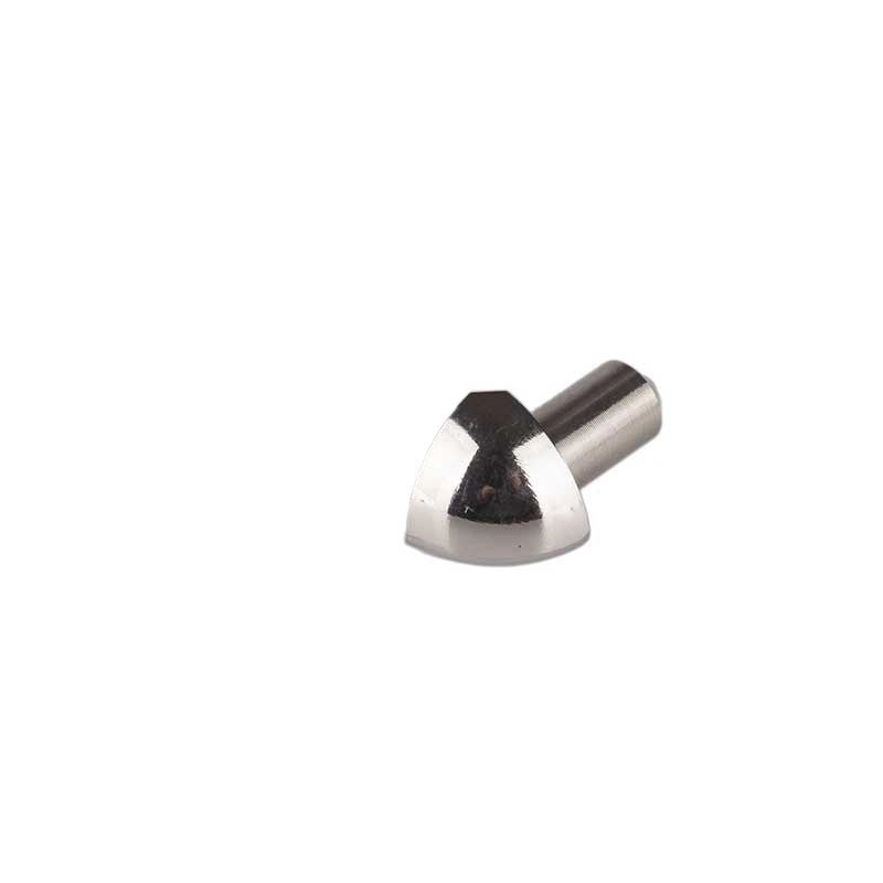 Capsula in acciaio tondo : Modello - 10 MM LUCIDO