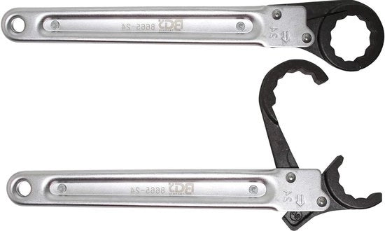 Chiave a vite 24 mm con testa doppia