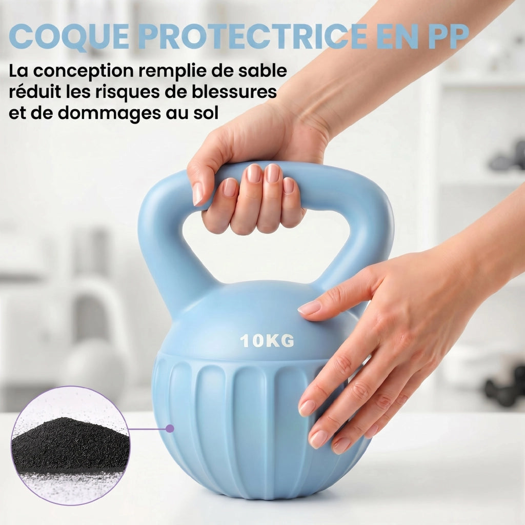 Kettlebell ¨C zephmum ¨C 10 kg, blu