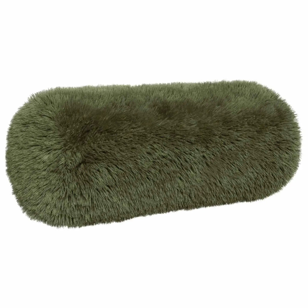 Cuscino con cuscino HEERLEN 6 pz Verde Fleece PV 930192