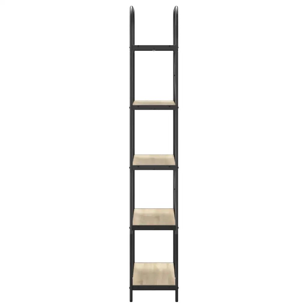 Libreria-Scaffale per Libri-Mobile di Stoccaggio Rovere Sonoma 80 x 30 x 183 cm Legno multistrato 423371