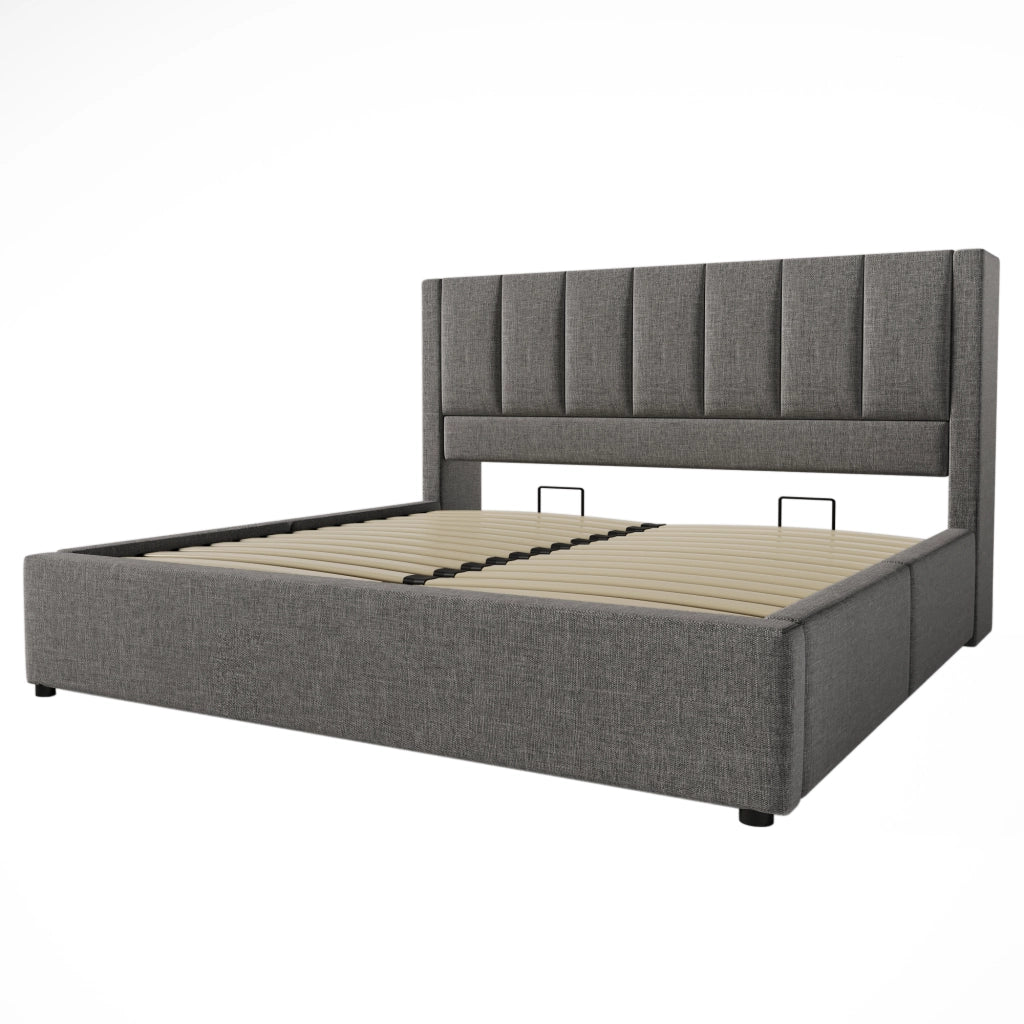 Letto contenitore 140x200 con materasso incluso