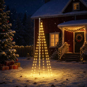 Luci per albero di Natale con picchetti e asta per bandiera 3468880