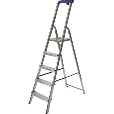 SCALA LIBRETTO GAMMA EN 131 FACAL  ALLUMINIO/ACCIAIO GRADINI 5 H.CM 105