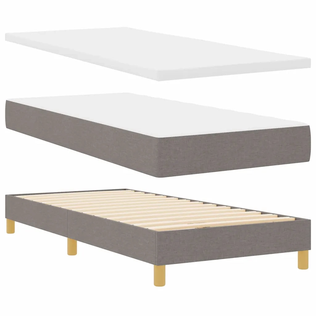 Letto a molle con materasso Talpa 100 x 200 cm Tessuto 3340140