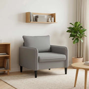 Poltrona XL Grigio Scuro Velluto 42043547