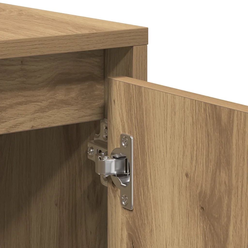 Mobile TV | Armadietto TV | Mobile Porta TV Rovere Artigianale 120x30x40,5 cm Multistrato