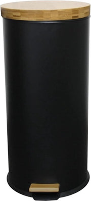 Poubelle a pedale 30L Nero