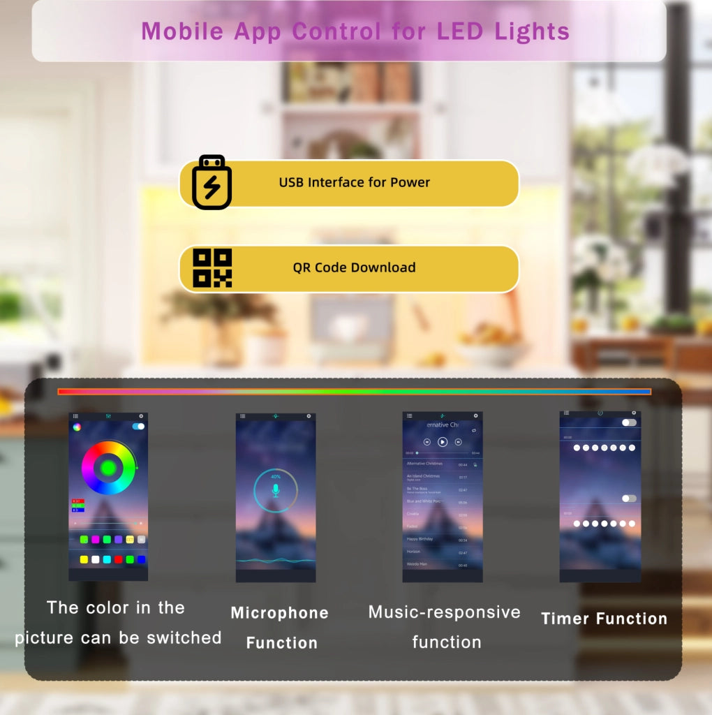 Armadio alto moderno bianco con 8 cassetti, ripiani regolabili e illuminazione LED smart 120×40×183,5 cm