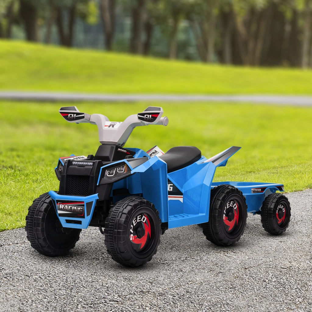 Quad per Bambini Elettrico ¨C Minimal ¨C Blu