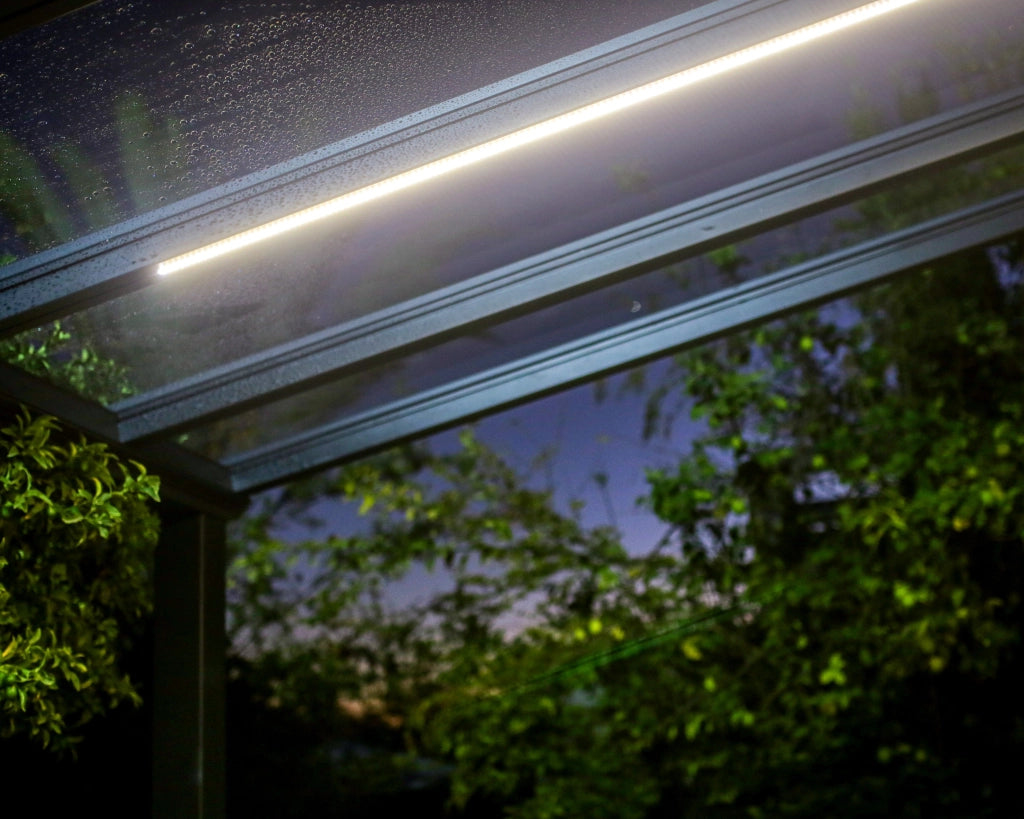 Sistema Di Illuminazione a Led Diffusore Striscia Con Controller Dimmer Remoto