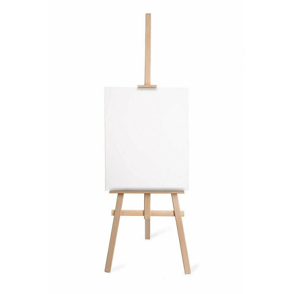 Trade Shop - Cavalletto Pittorico In Legno Inclinabile 70 Cm Pittura Esposizione Tele Quadri -