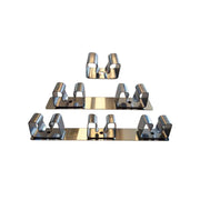 Appendiscope Acciaio Inox Posti 3 Cm 21