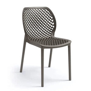 SEDIA ARIA IMPILABILE 47X60XH82CM TORTORA