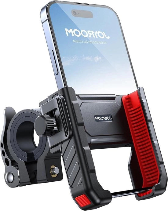 Supporto universale per smartphone da montare sul manubrio, anti-sballo, 1S rapido, compatibile con iPhone 15/14/13 Samsung S24/S23 (47-7 pollici)
