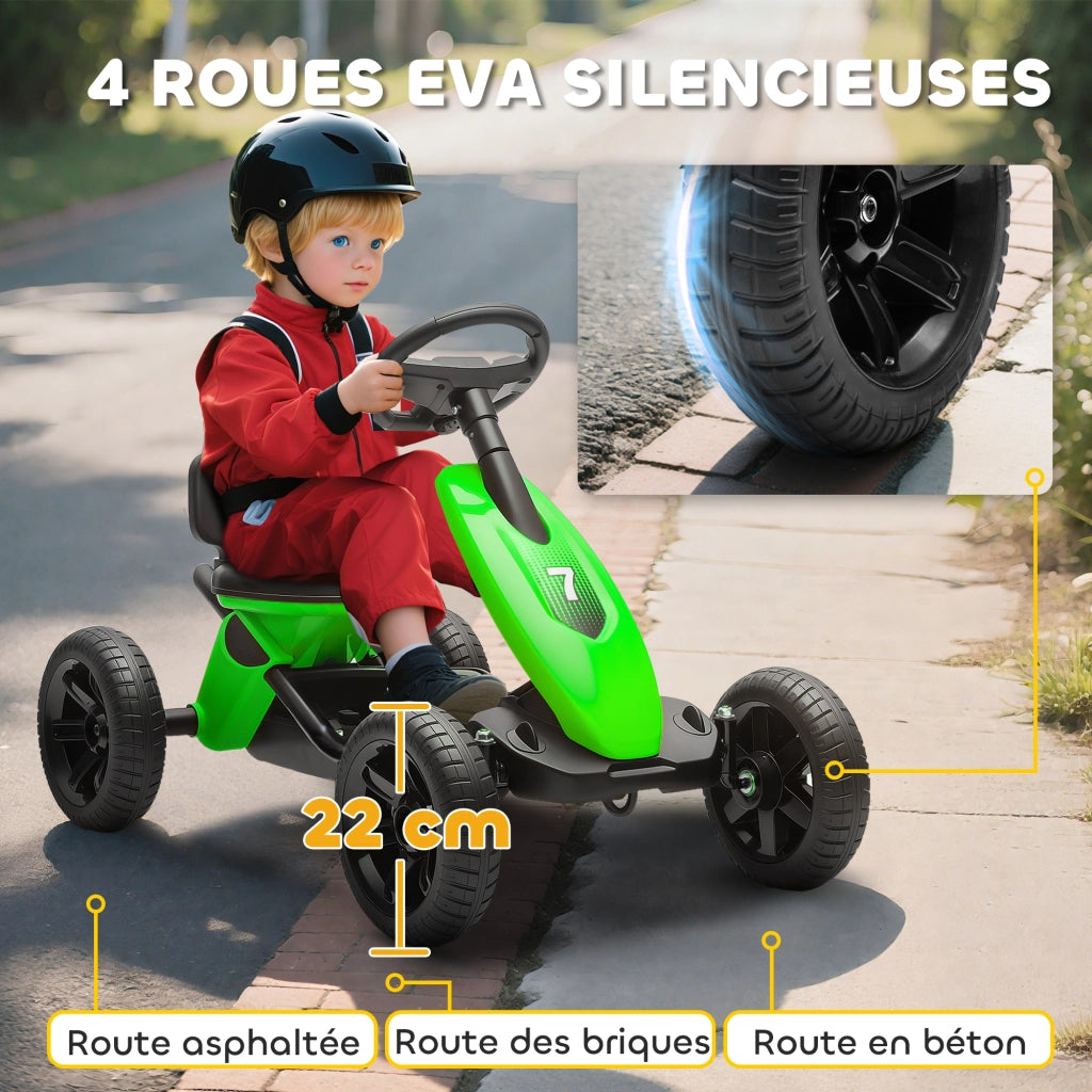 Kart a Pedali per Bambini ¨C Minimal ¨C Verde