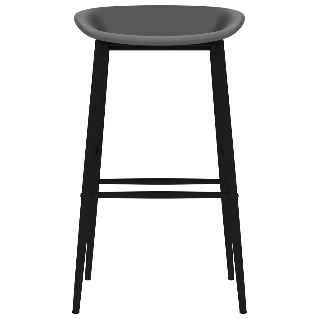 Set da Bar 5 pz Bianco e Grigio 3057439