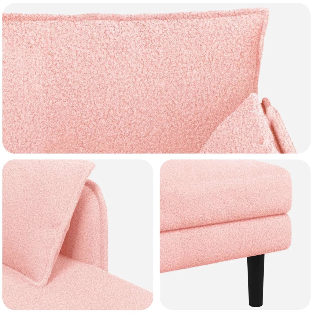 Chaise longue oversize Rosa Bouclé 42048069