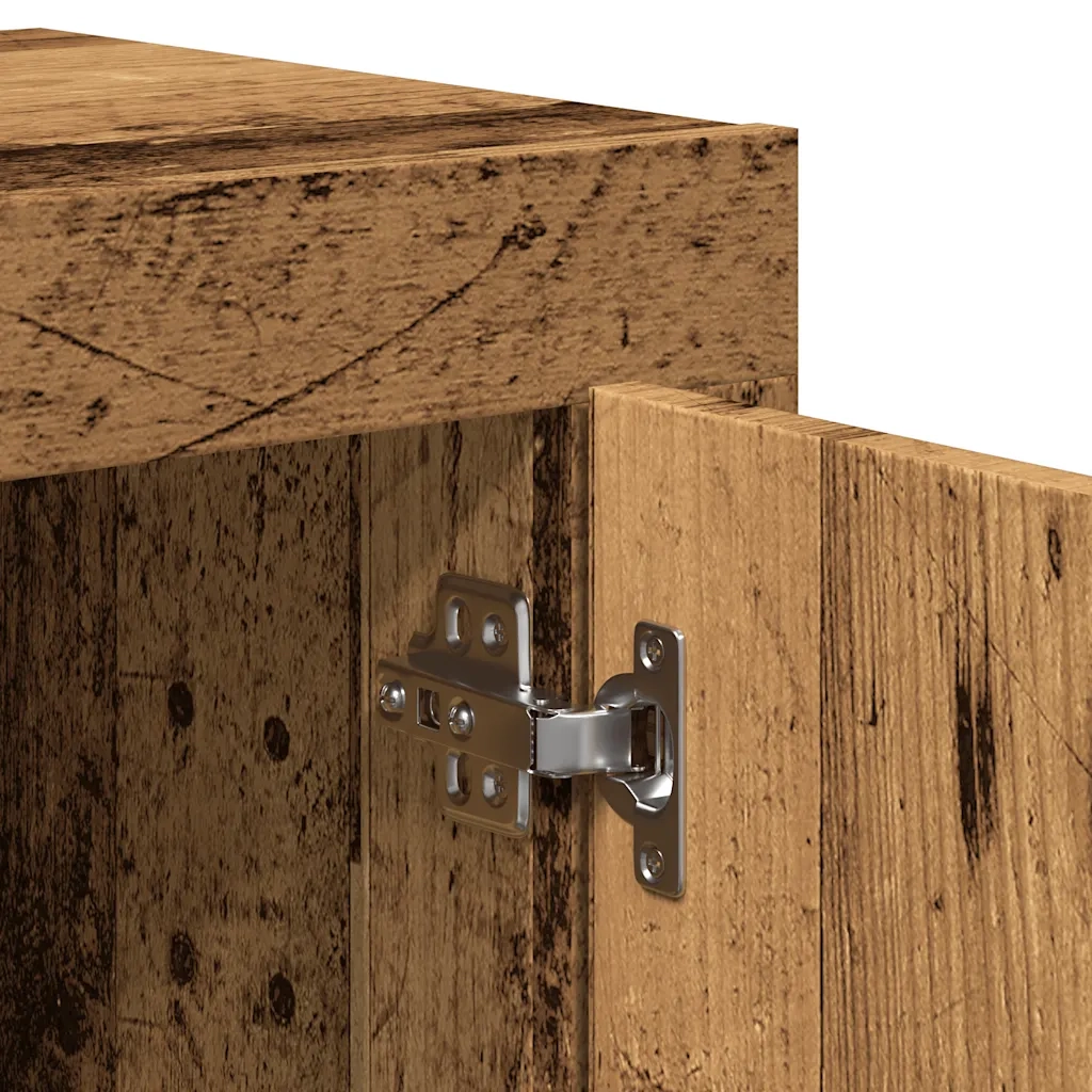Credenza Legno Antico 92x35x75 cm in Legno Multistrato 856864