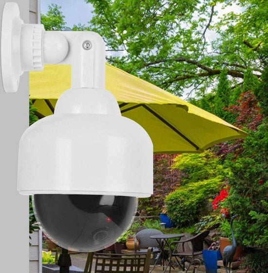 CCTV Camera a Doccia con LED Ricerca e Risposta con Luce Rossa Alternata.